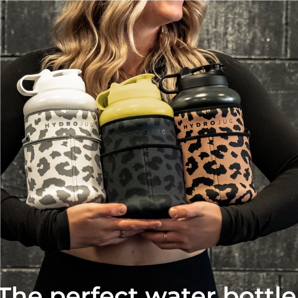 HydroJug  SLEEVE
by HydroJug Black & Brown Leopard Print - SLEEVE only! - Picture 4 of 8